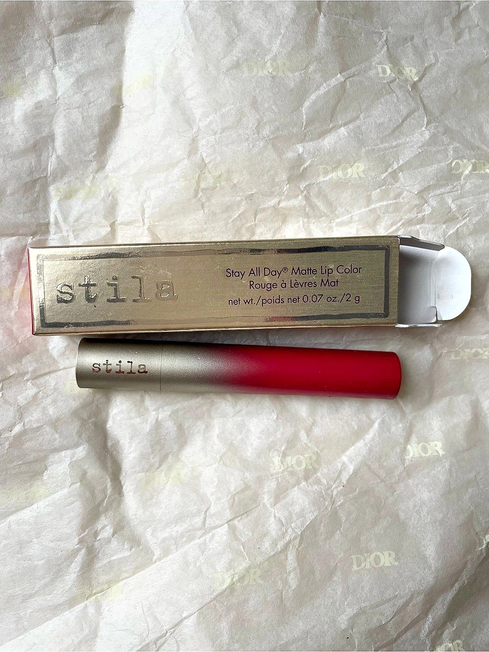 stila Stay All Day Matte'Lip Color Lip Color in blow a kiss